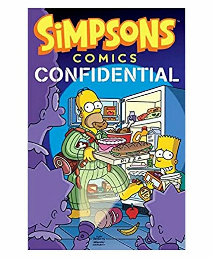 Simpsons Comics Confidential Book – English  |   Comics & Graphic Books Comics & Graphic Books Comics & Graphic Books