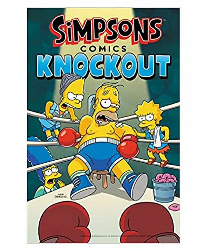 Simpsons Comics Knockout Book – English  |   Comics & Graphic Books Comics & Graphic Books Comics & Graphic Books