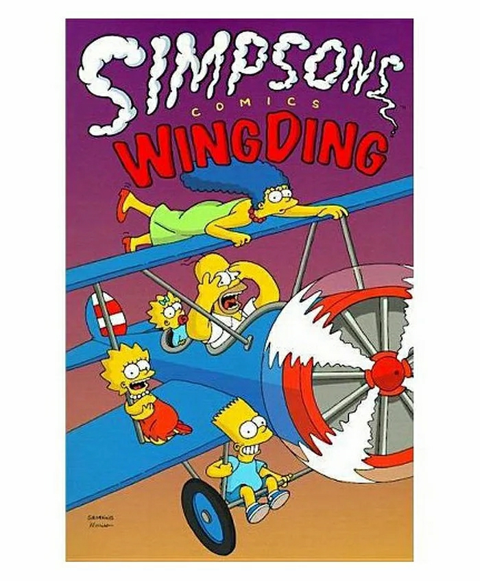 Simpsons Comics Wingding Book – English  |   Comics & Graphic Books Comics & Graphic Books Comics & Graphic Books