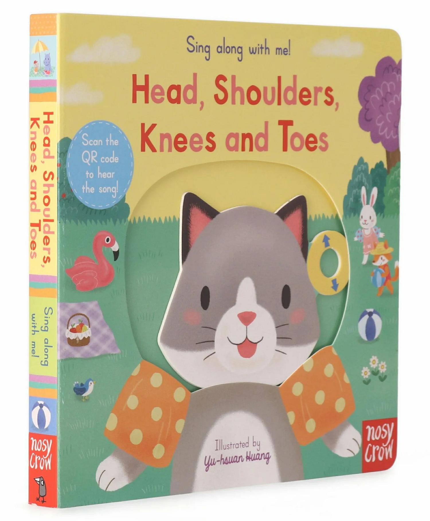 Sing Along With Me Head Shoulders Knees And Toes Board Book By Yu-Hsuan Huang – English  |   Rhymes & Poetry Books Rhymes & Poetry Books Rhymes & Poetry Books