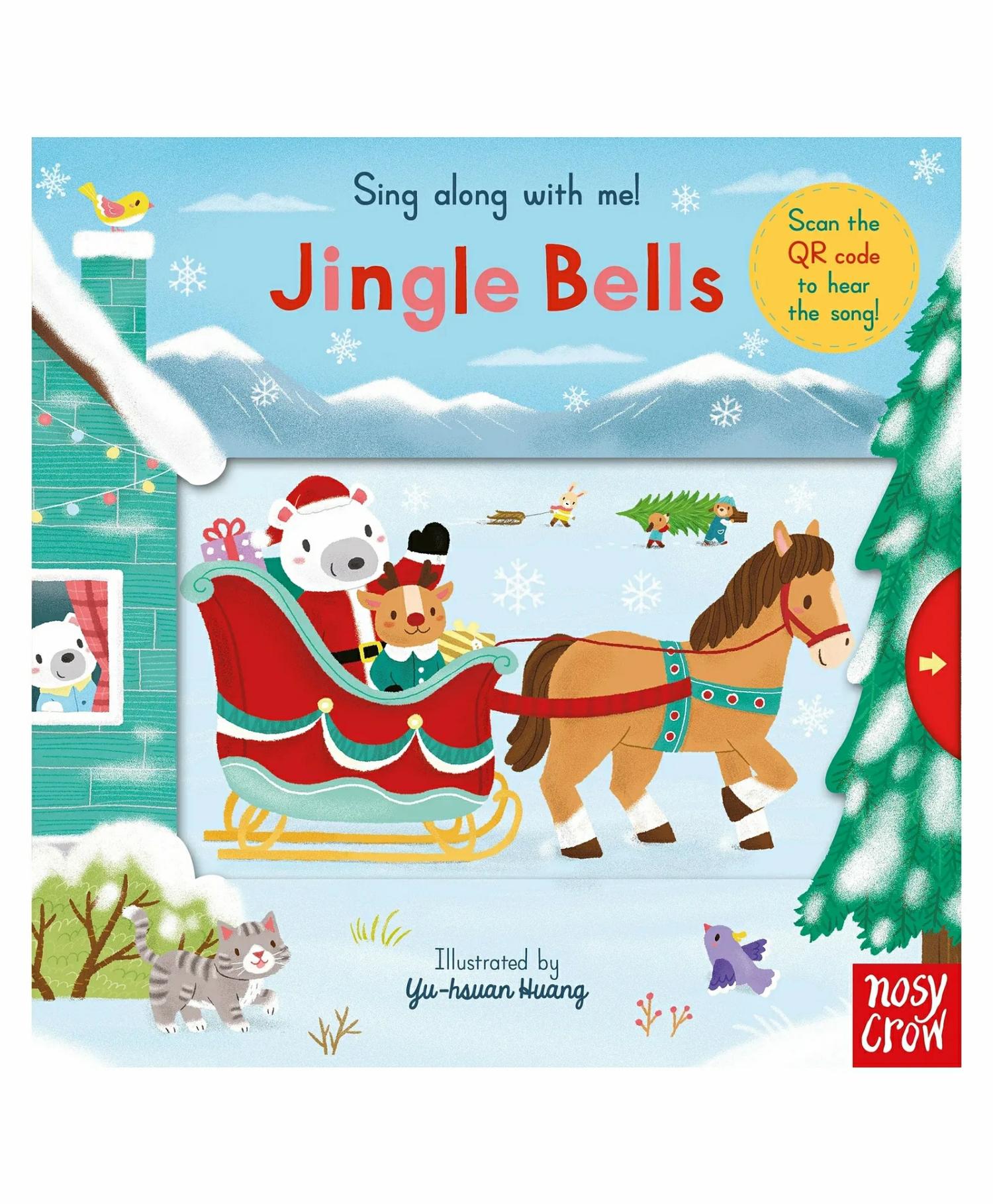 Sing Along With Me Jingle Bells Board Book By Yu Hsuan Huang – English  |   Rhymes & Poetry Books Rhymes & Poetry Books Rhymes & Poetry Books