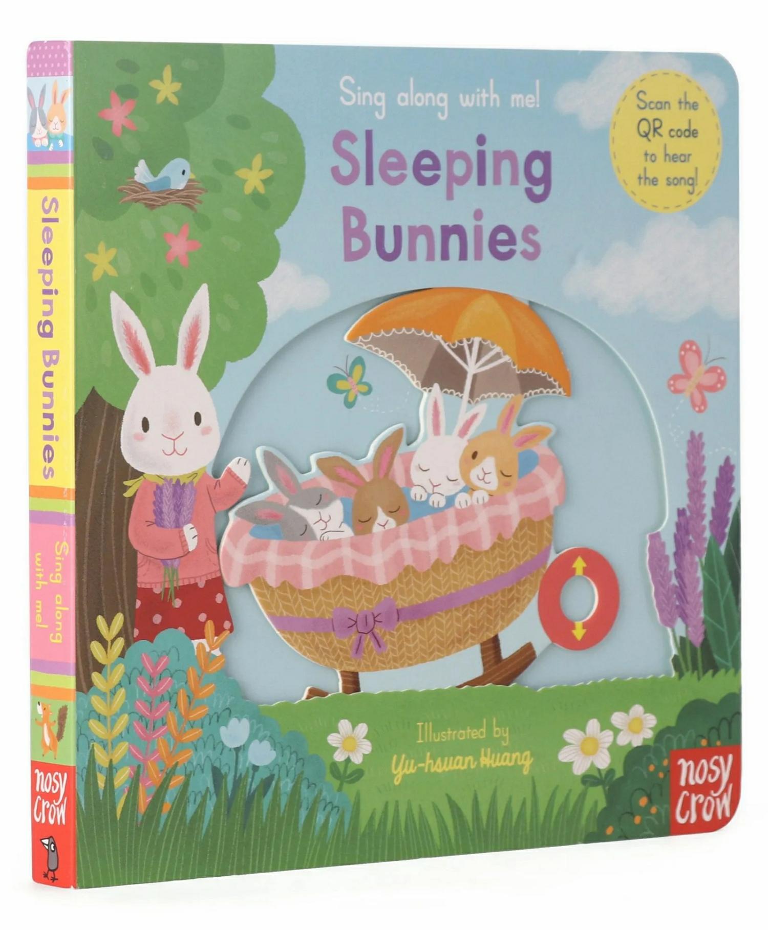 Sing Along With Me Sleeping Bunnies Board Book By Yu-Hsuan Huang – English  |   Rhymes & Poetry Books Board Books Board Books