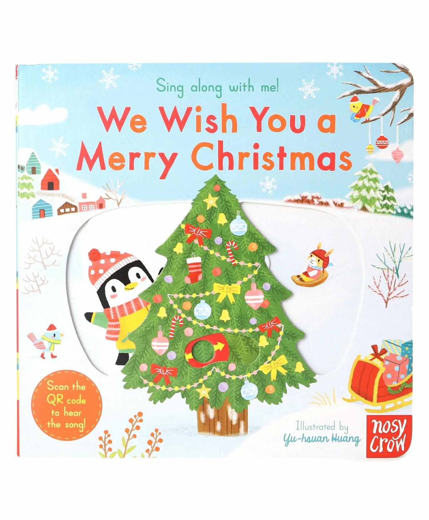 Sing Along With Me We Wish You A Merry Christmas Board Book By Yu-Hsuan Huang – English  |   Rhymes & Poetry Books Rhymes & Poetry Books Rhymes & Poetry Books