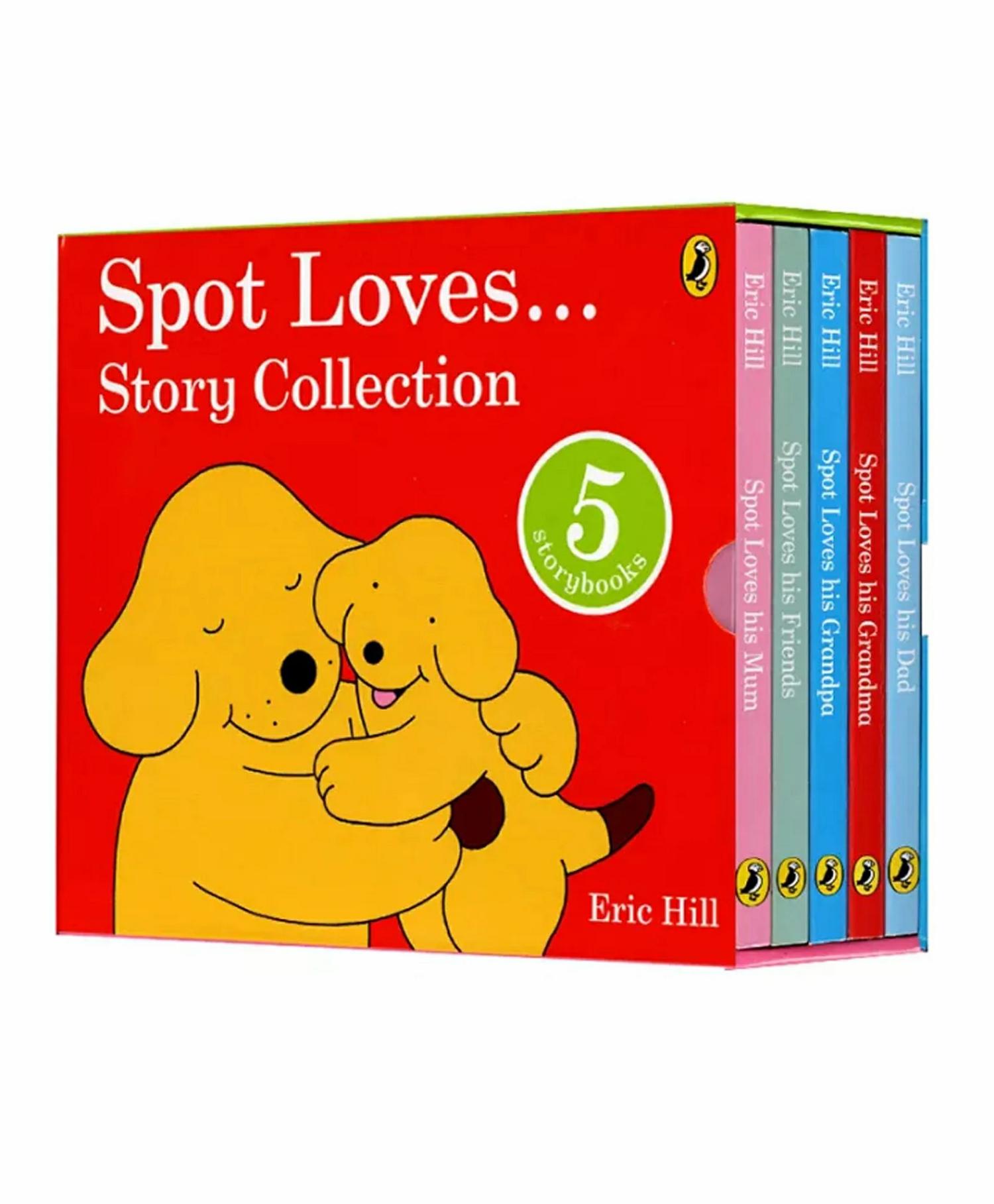 Spot Loves Story Collection Set Of 5 – English  |   Board Books Board Books Board Books