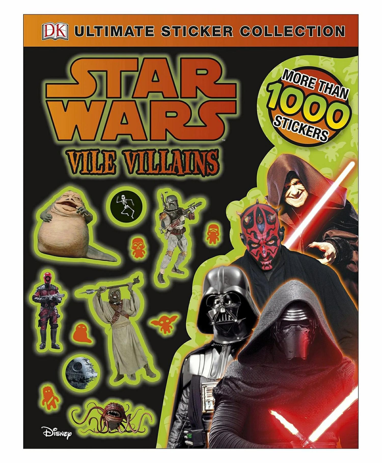 Star Wars Vile Villains – English  |   Sticker Books Sticker Books Sticker Books