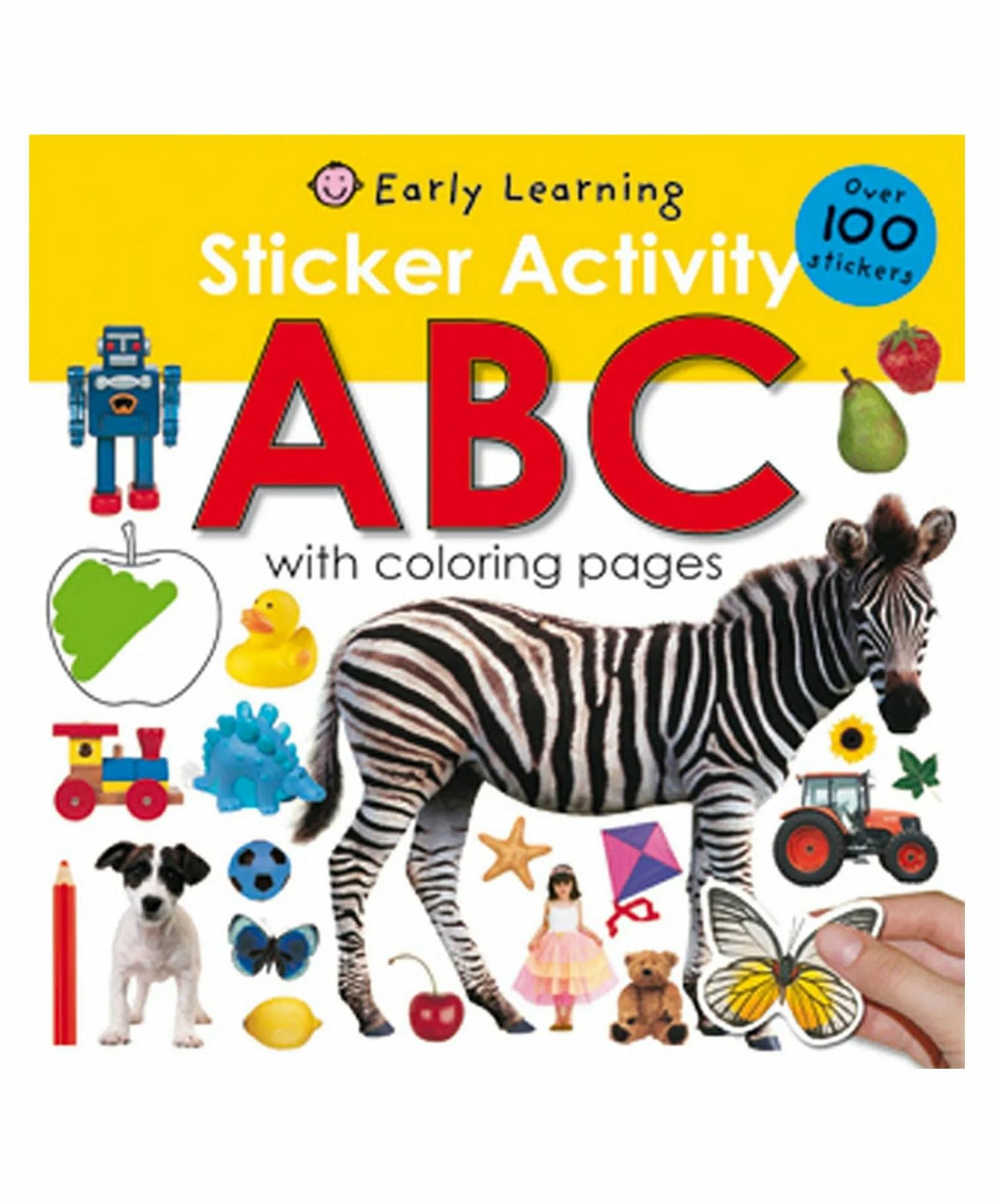 Sticker Activity Abc Book By Roger Priddy – English  |   Sticker Books Sticker Books Sticker Books