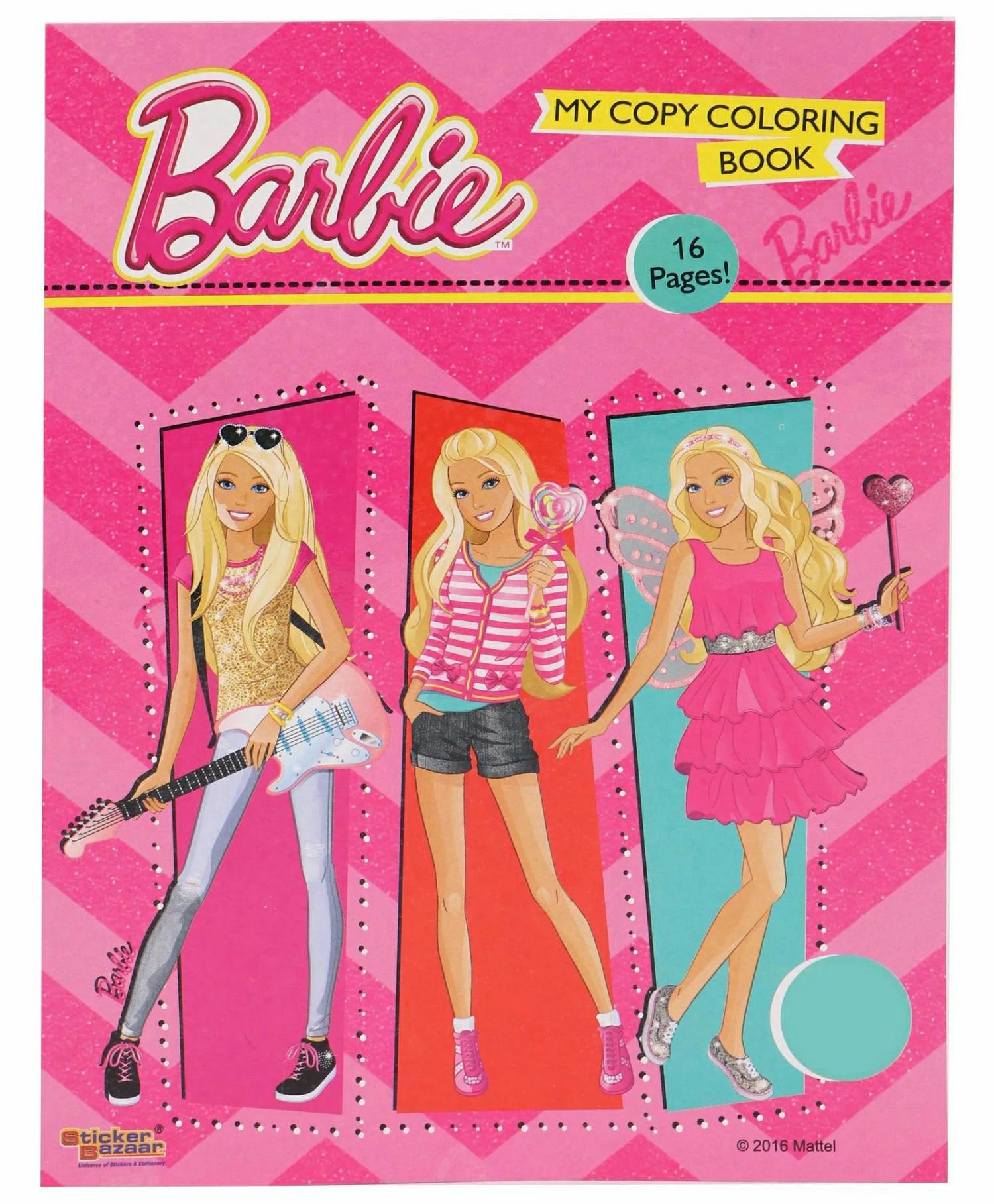 Sticker Bazaar Barbie My Copy Coloring Book – English (Print May Vary)  |   Drawing & Coloring Book Drawing & Coloring Book Drawing & Coloring Book