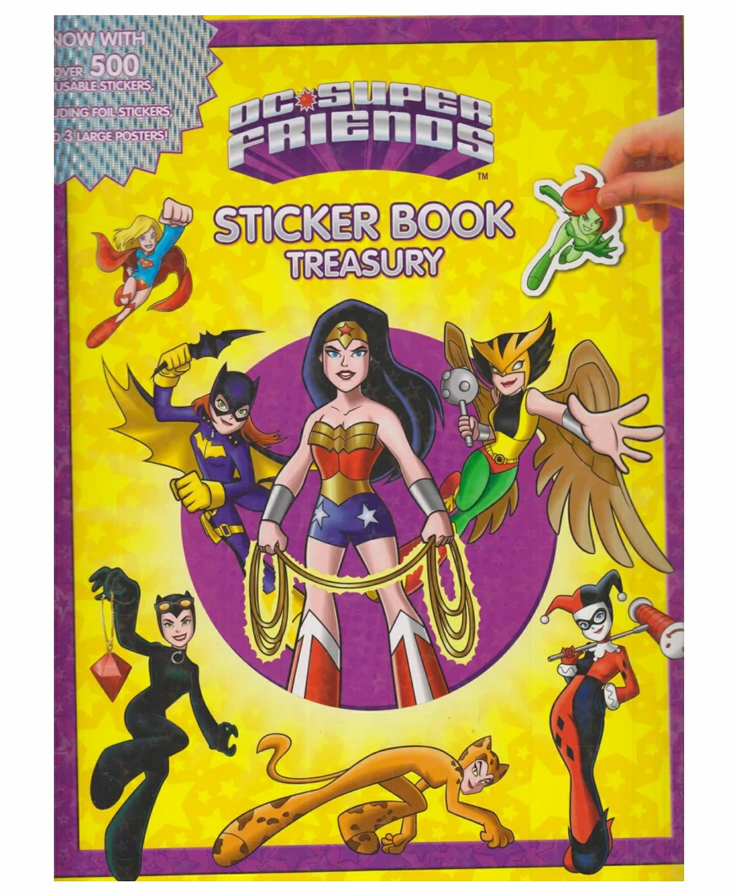 Sticker Book Treasury: Dc Super Friends By Craig Shrives – English  |   Sticker Books Sticker Books Sticker Books