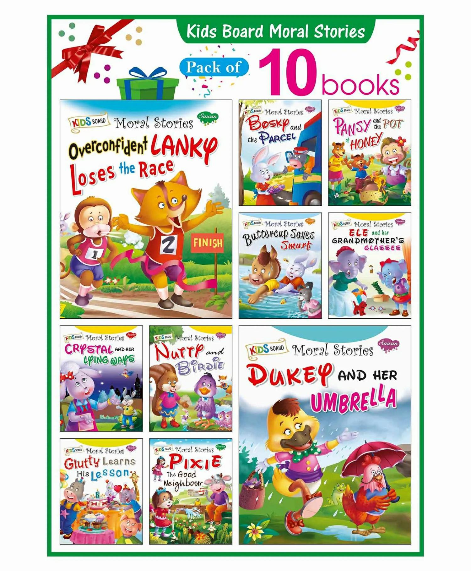 Story Board Book Set Of 10 –  English  |   Board Books Board Books Board Books