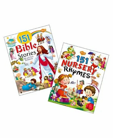 Story Book 151 Series Bible Stories Nursery Rhymes Set Of 2 – English  |   Rhymes & Poetry Books Rhymes & Poetry Books Rhymes & Poetry Books