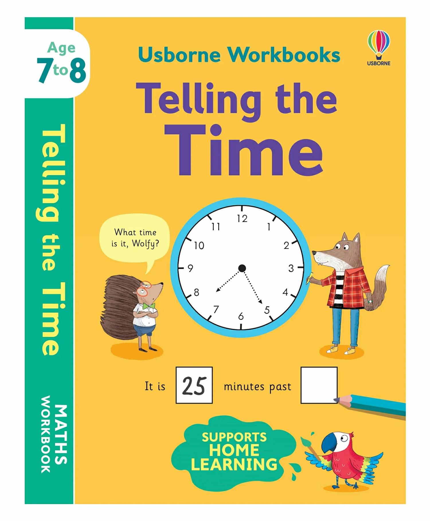 Telling The Time Workbook – English  |   Academic Books Academic Books Academic Books