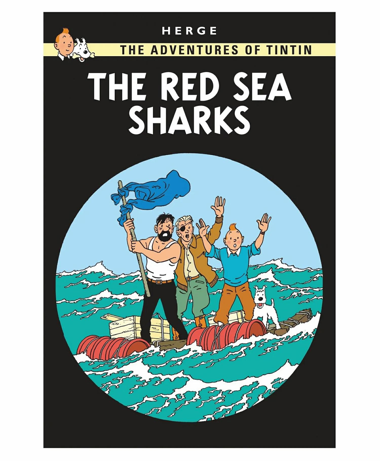 The Adventures Of Tintin: The Red Sea Sharks Comic Book By Herge – English  |   Comics & Graphic Books Comics & Graphic Books Comics & Graphic Books