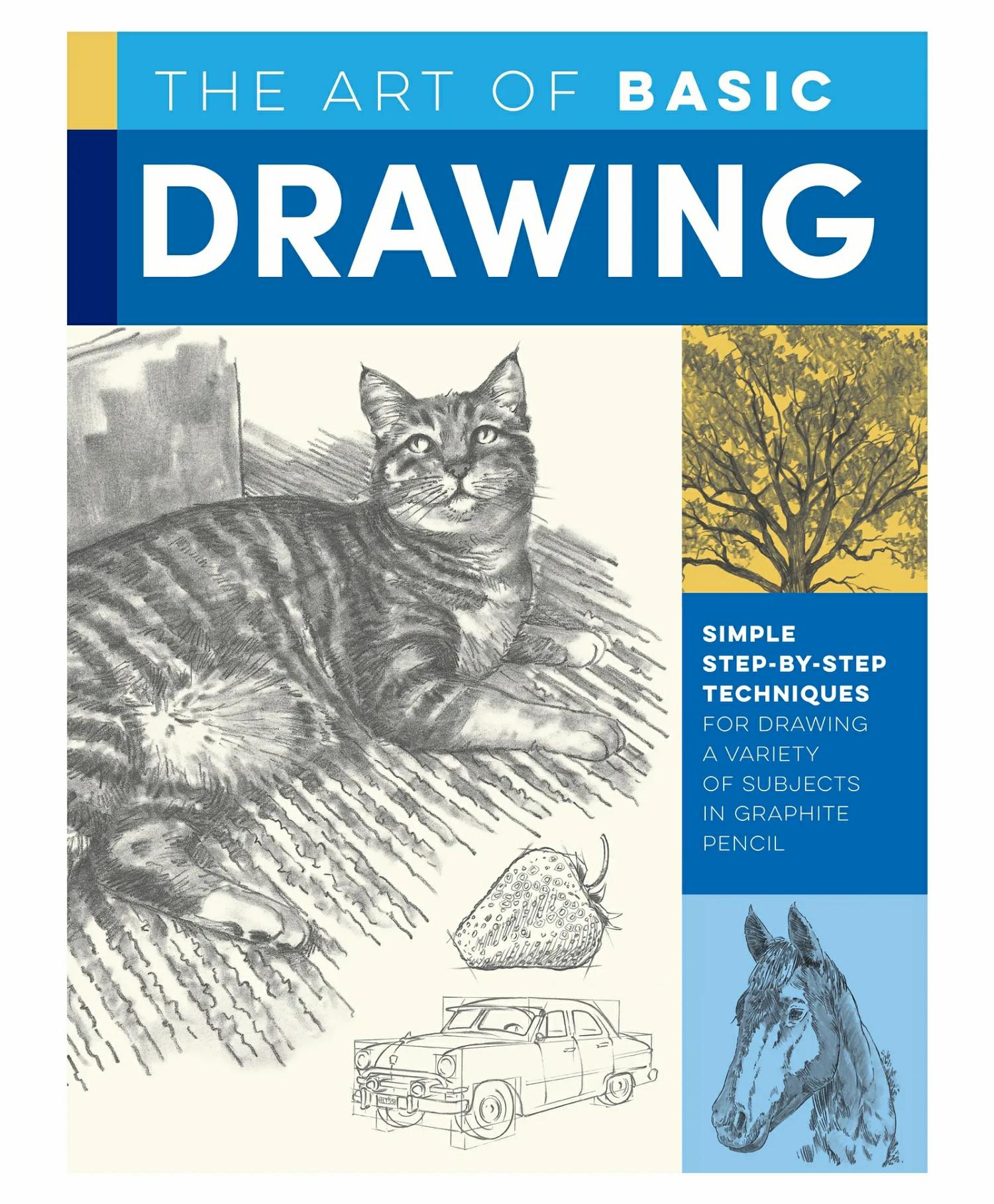 The Art Of Basic Drawing Book By William F. Powell – English  |   Drawing & Coloring Book Drawing & Coloring Book Drawing & Coloring Book