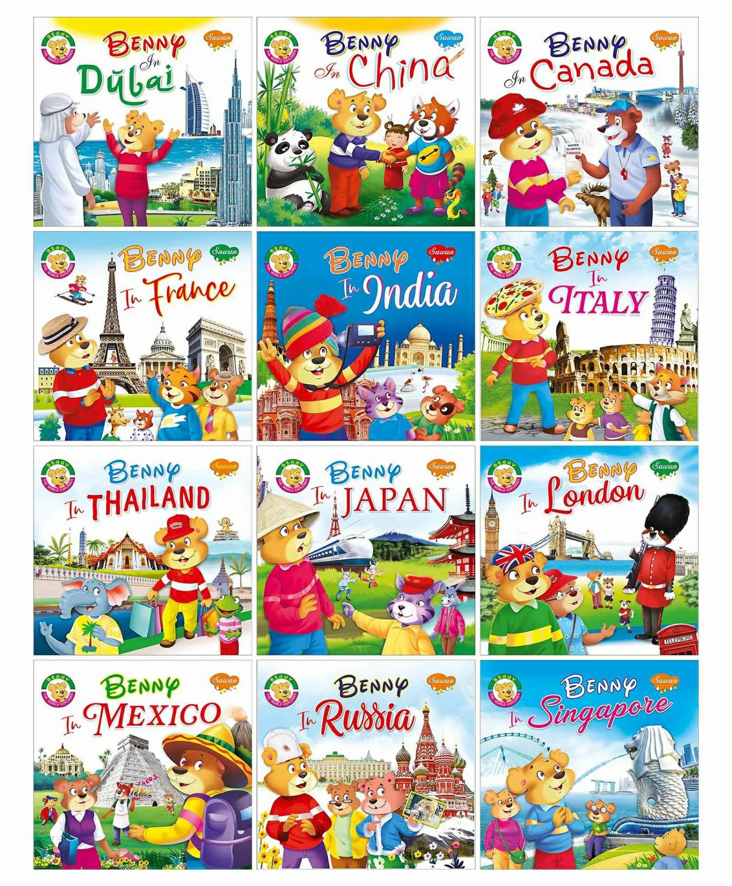 The Globetrotters Benny Series Story Book Pack Of 12 – English  |   Picture Books Picture Books Picture Books