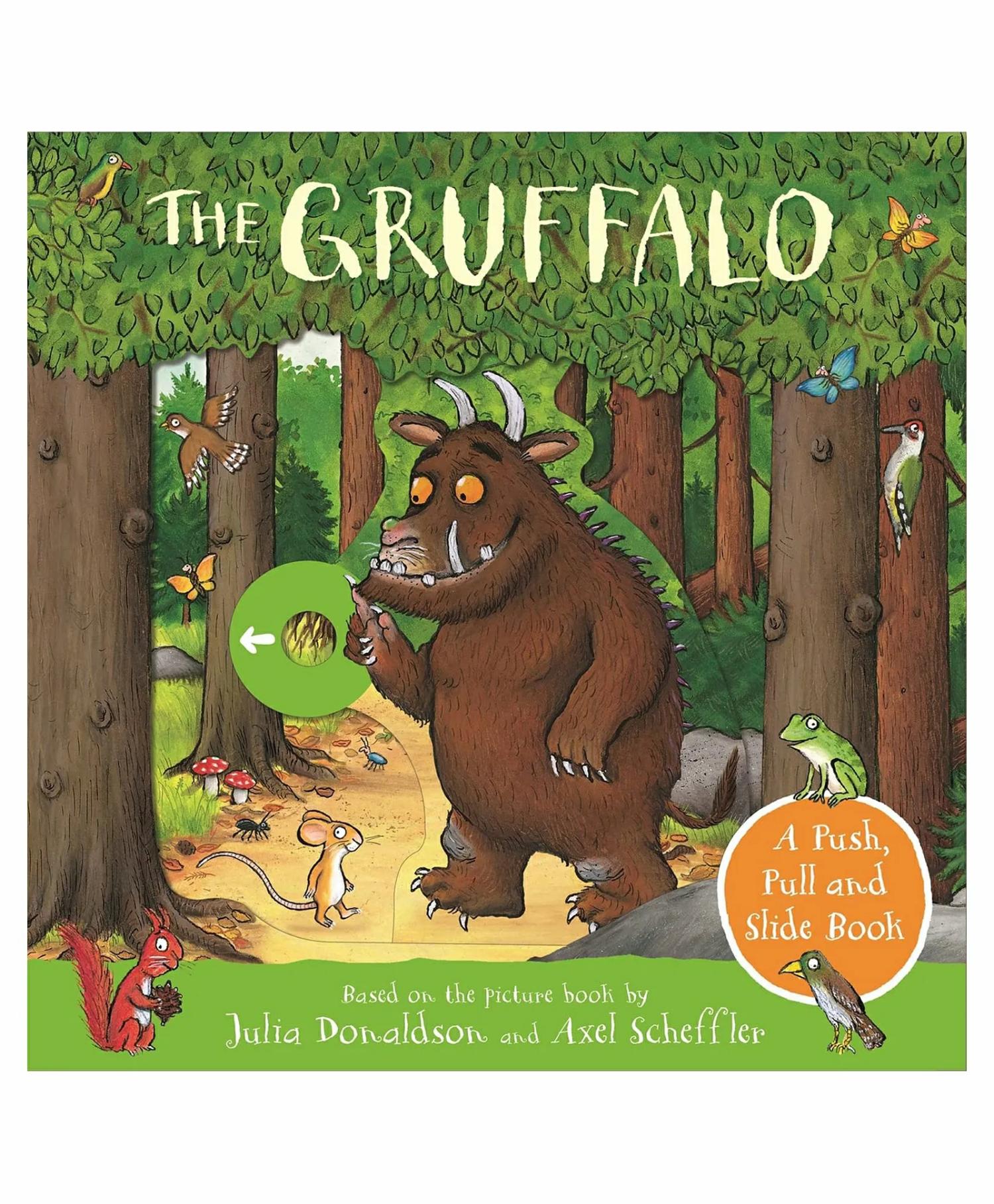 The Gruffalo A Push Pull And Slide Book By Julia Donaldson – English  |   Board Books Board Books Board Books