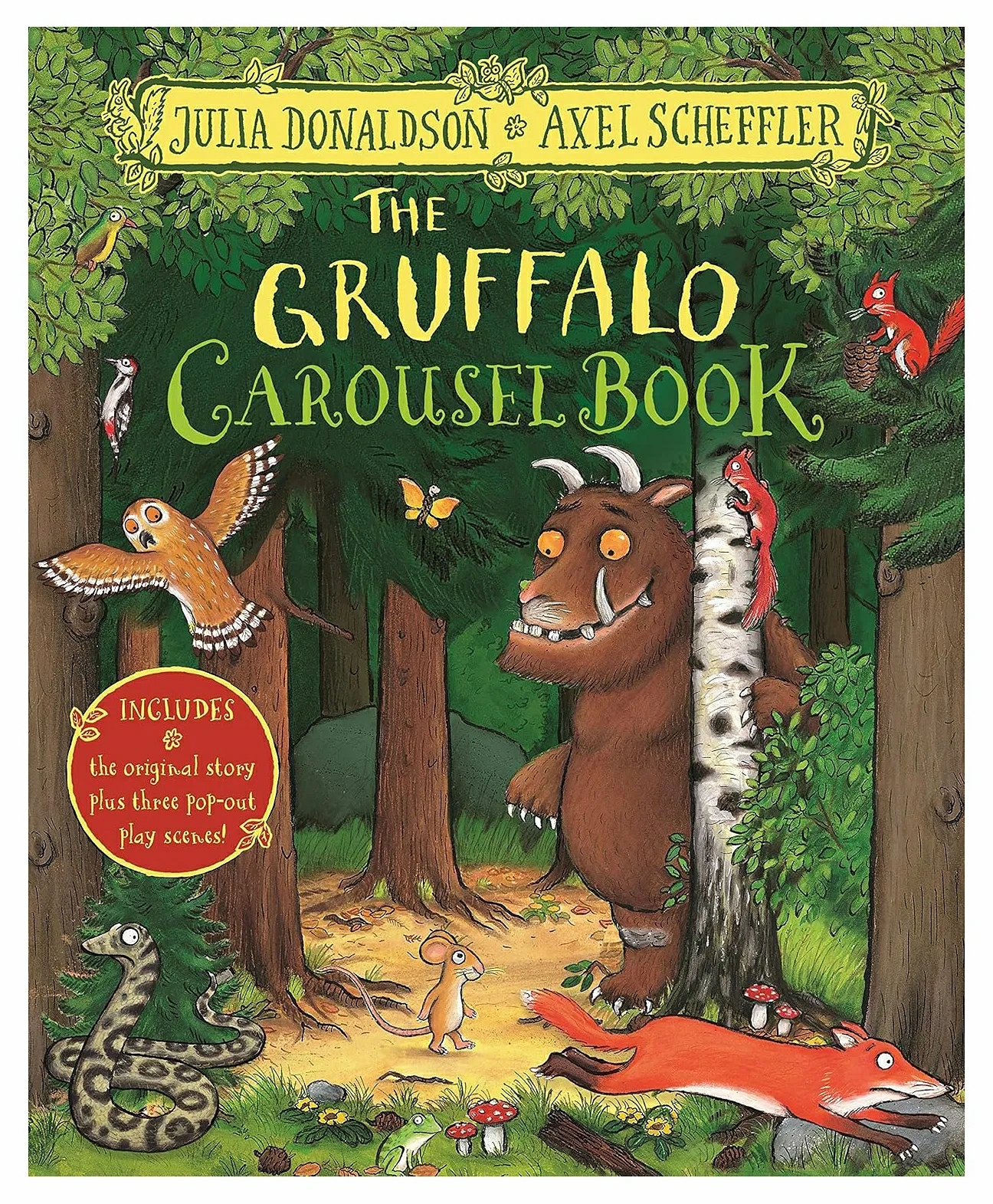 The Gruffalo Carousel Book By Julia Donaldson – English  |   Board Books Board Books Board Books