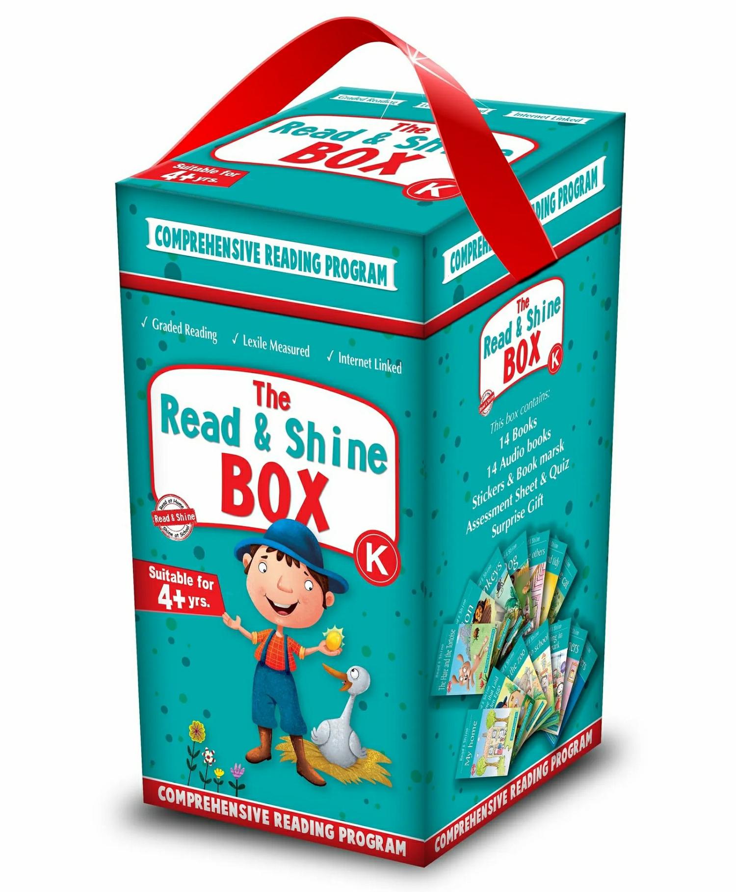 The Read & Shine Box K 28 Books With Read Along Cd’s – English  |   Story Books Cd's & Movies Cd's & Movies