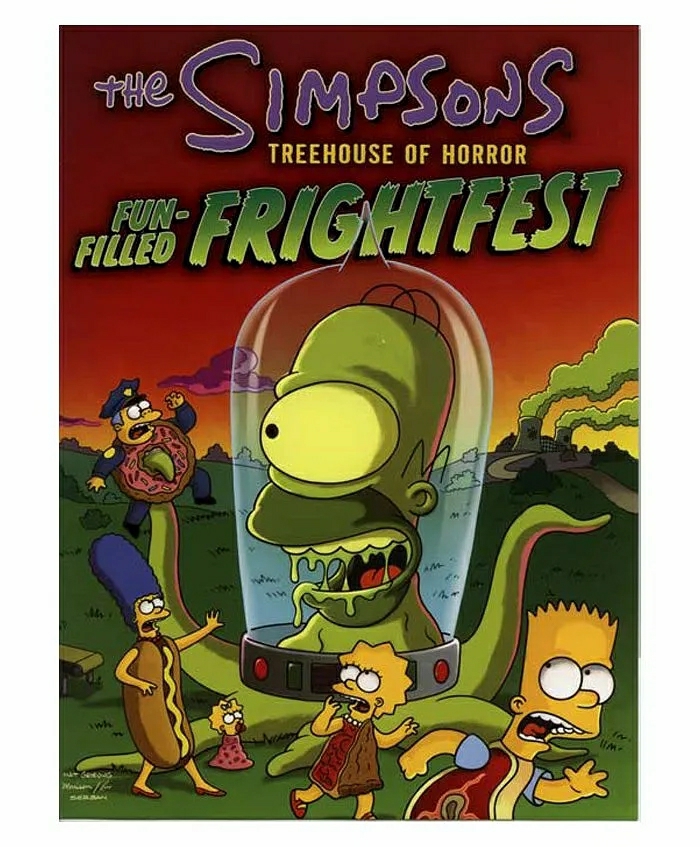 The Simpsons Treehouse Of Horror Fun-Filled Frightfest – English  |   Comics & Graphic Books Comics & Graphic Books Comics & Graphic Books