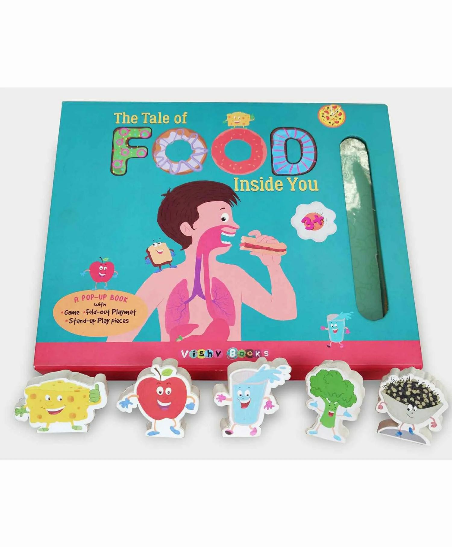 The Tale Of Food Inside You Pop Up Book – English  |   Board Books Board Books Board Books