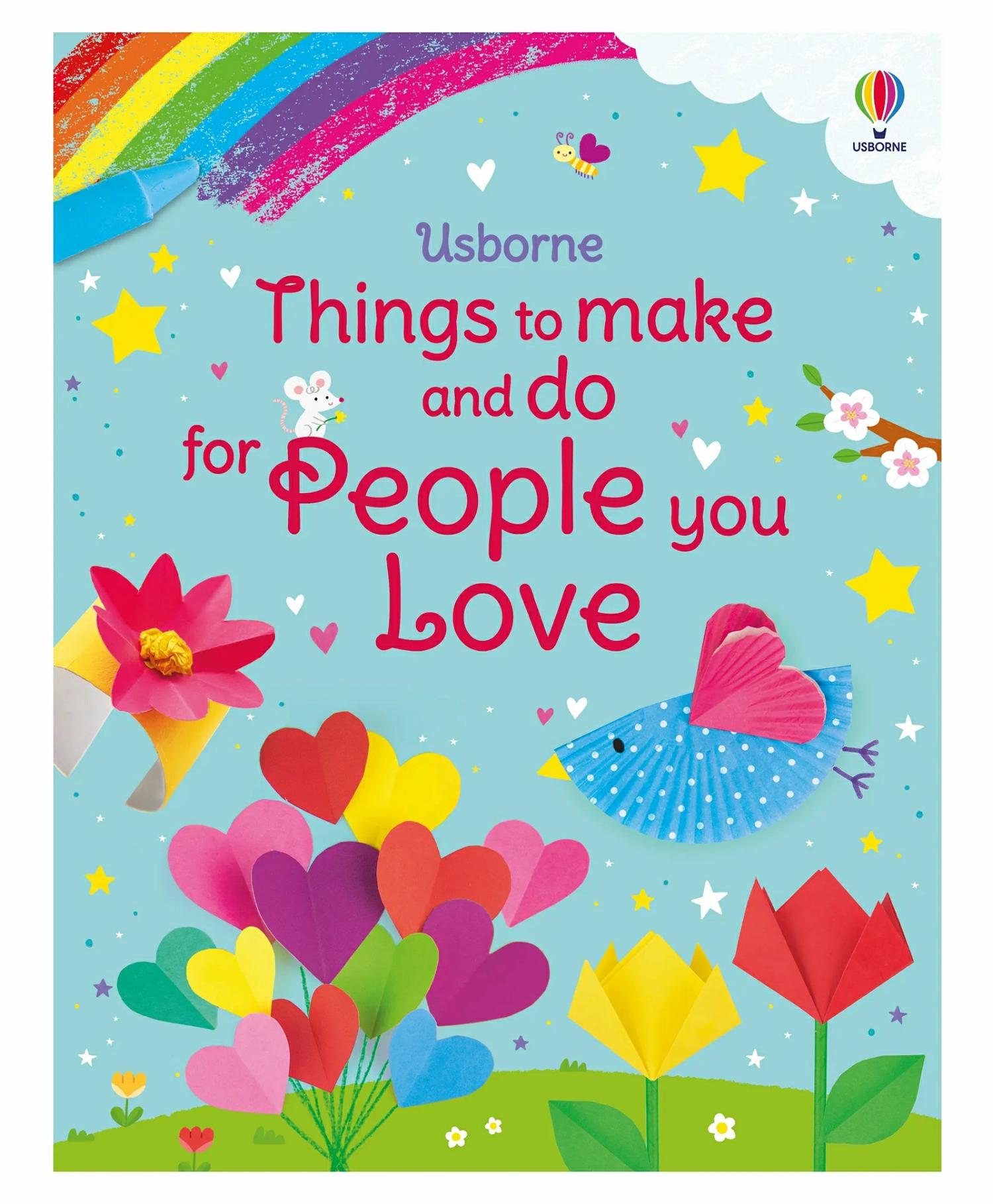 Things To Make And Do For People You Love – English  |   Crafts, Hobbies & Activity Books Crafts, Hobbies & Activity Books Crafts