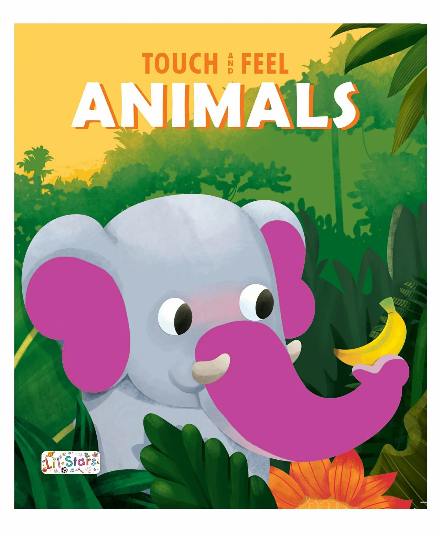 Touch And Feel Animals Board Book – English  |   Board Books Board Books Board Books