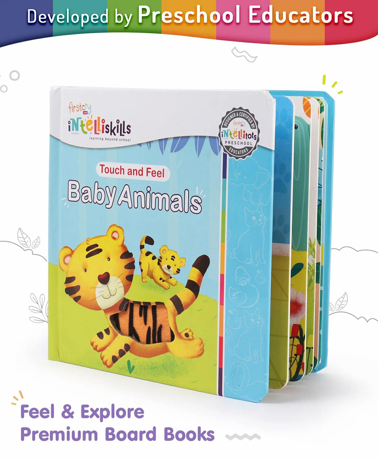 Touch And Feel Baby Animals – English  |   Board Books Board Books Board Books