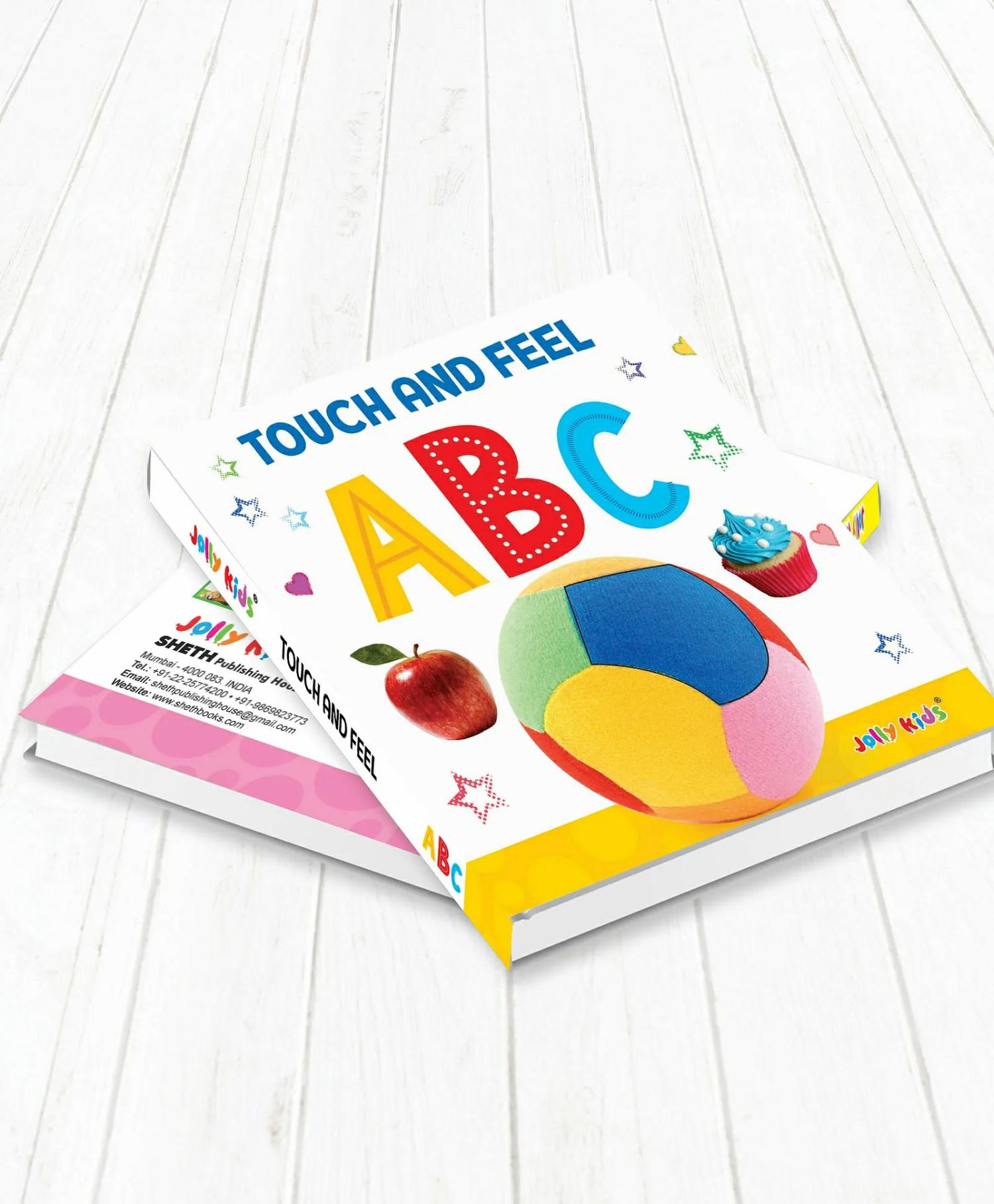 Touch And Feel Board Book: Abc Picture Book For Kids   English  |   Read & Learn Board Books Board Books