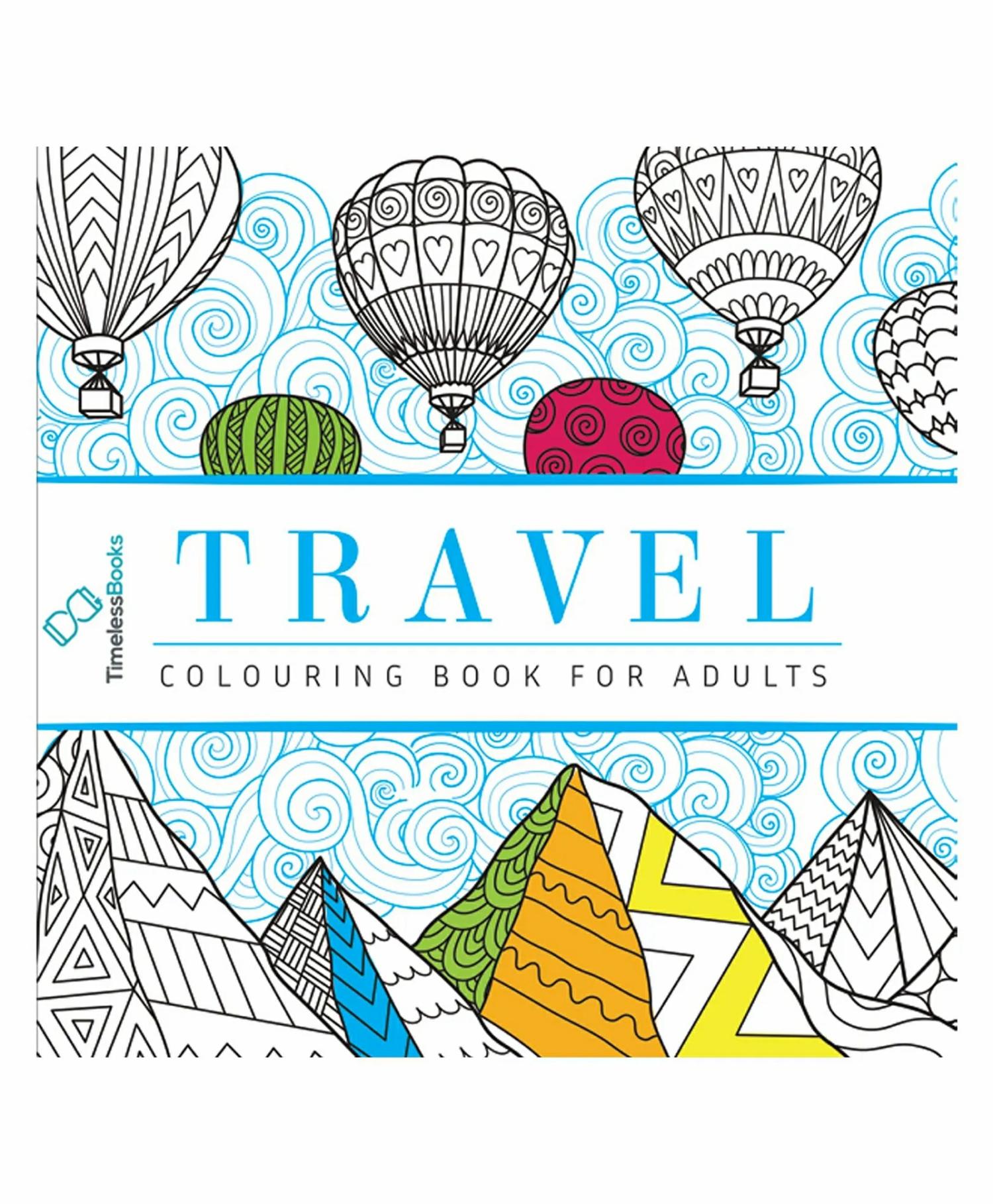 Travel Adults Colouring Book With Tearout Sheet – English  |   Pregnancy & Parenting Books Pregnancy & Parenting Books Pregnancy & Parenting Books