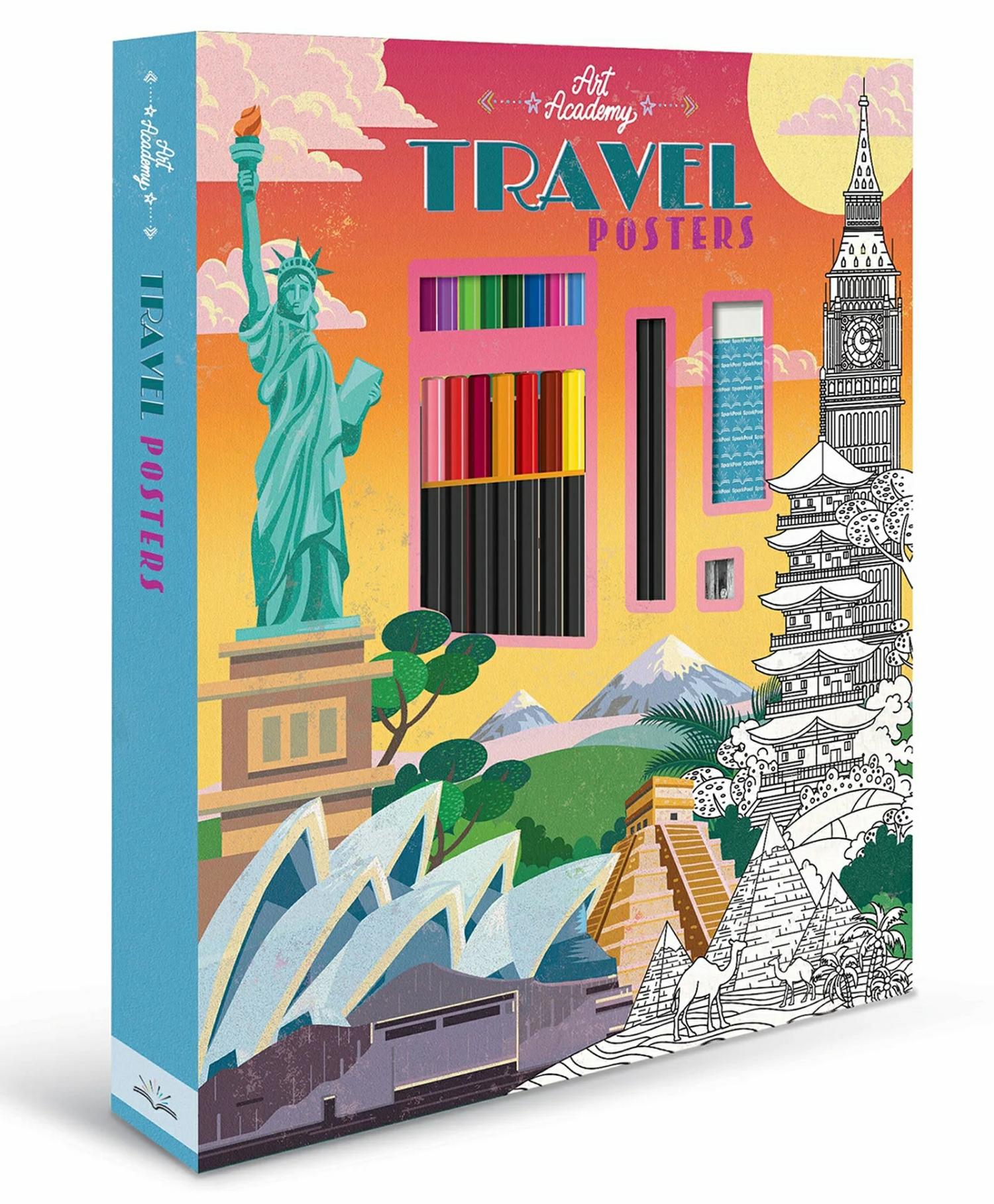 Travel Posters Drawing & Colouring Books  |   Drawing & Coloring Book Drawing & Coloring Book Drawing & Coloring Book