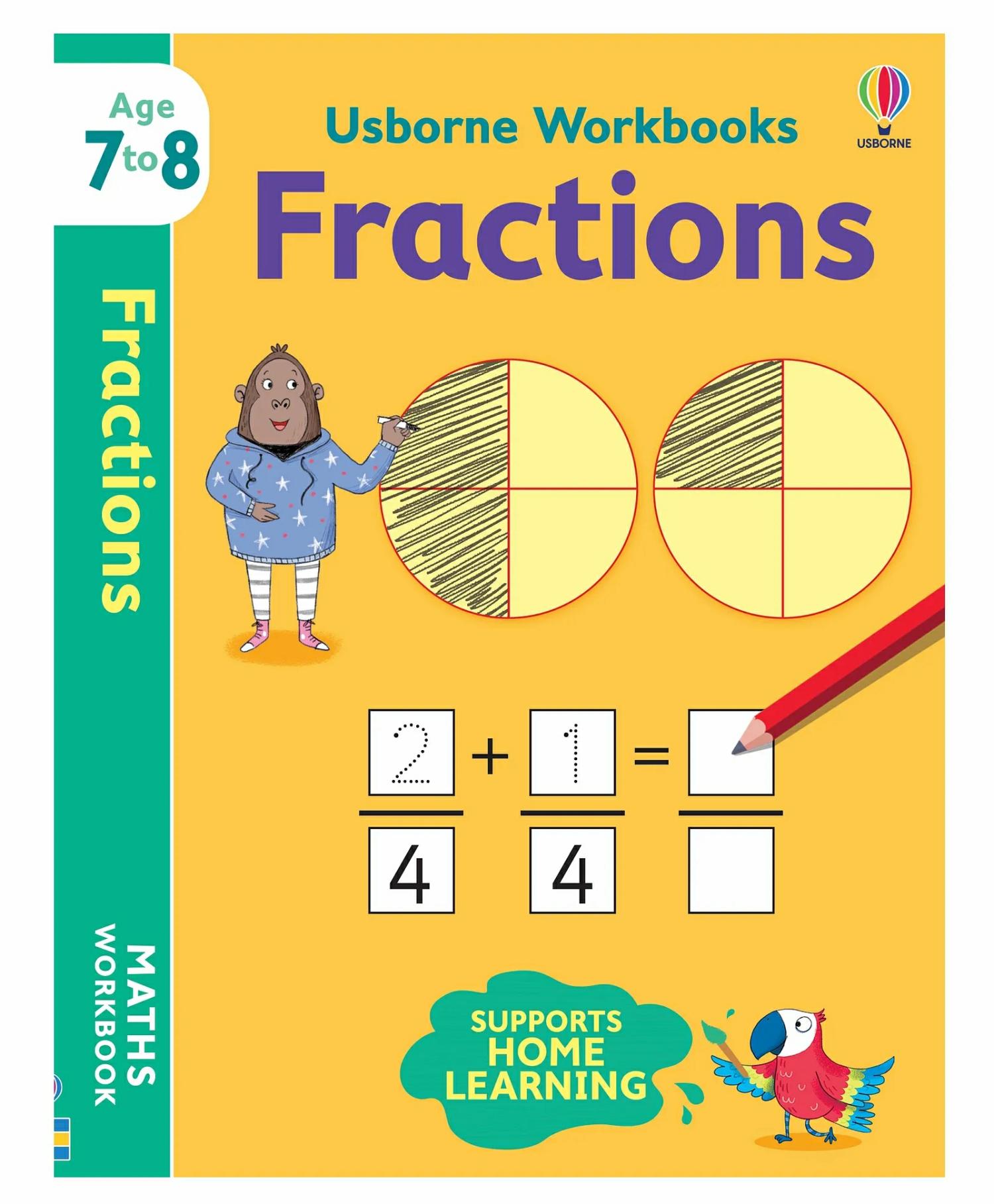 Usborn Books Fractions – English  |   Academic Books Academic Books Academic Books