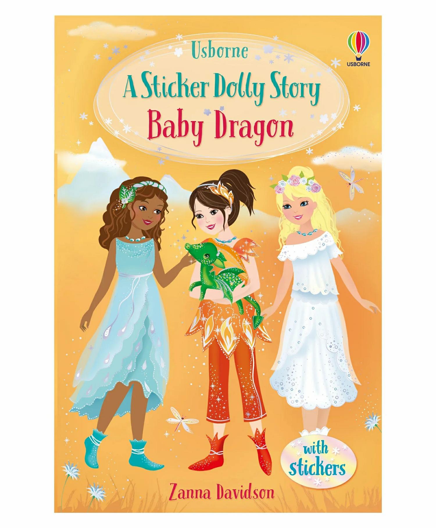 Usborne Baby Dragon Sticker Book – English  |   Sticker Books Sticker Books Sticker Books