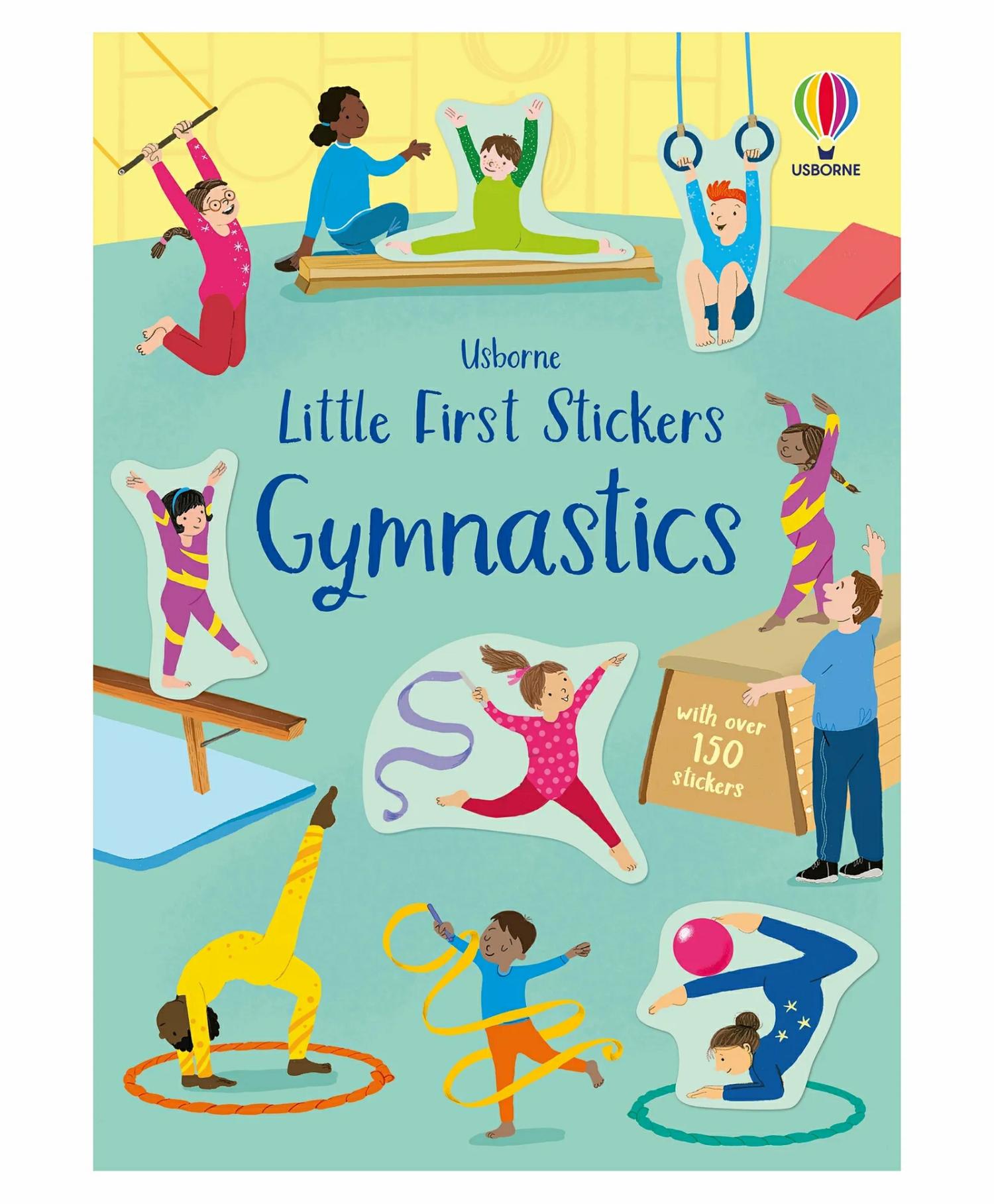 Usborne Gymnastics First Sticker Books – 15 Pieces  |   Sticker Books Sticker Books Sticker Books