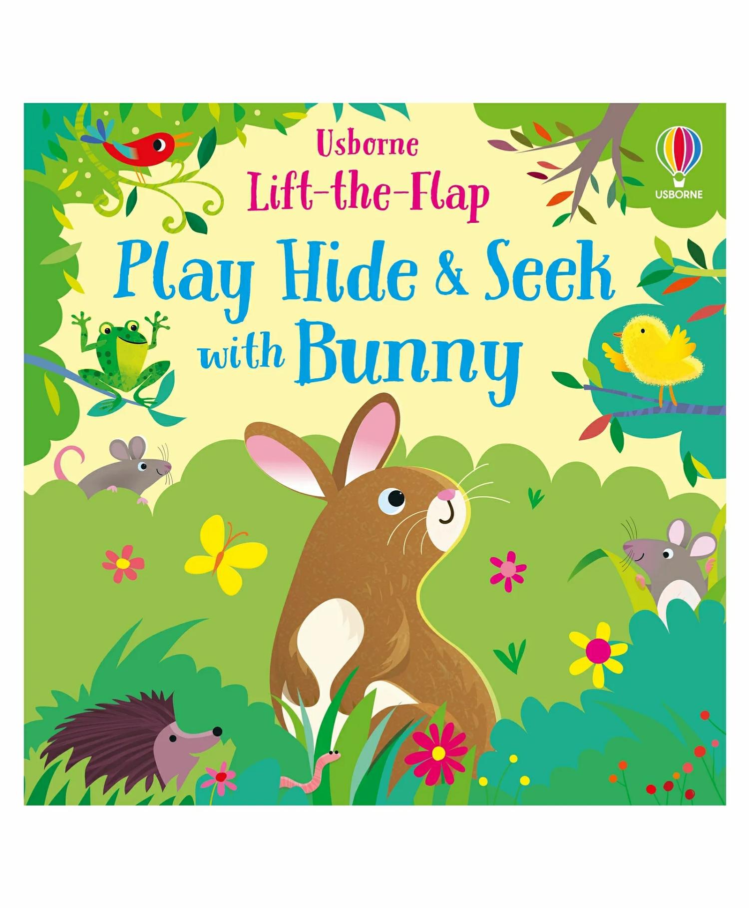 Usborne Play Hide And Seek With Bunny Book – English  |   Story Books Picture Books Picture Books