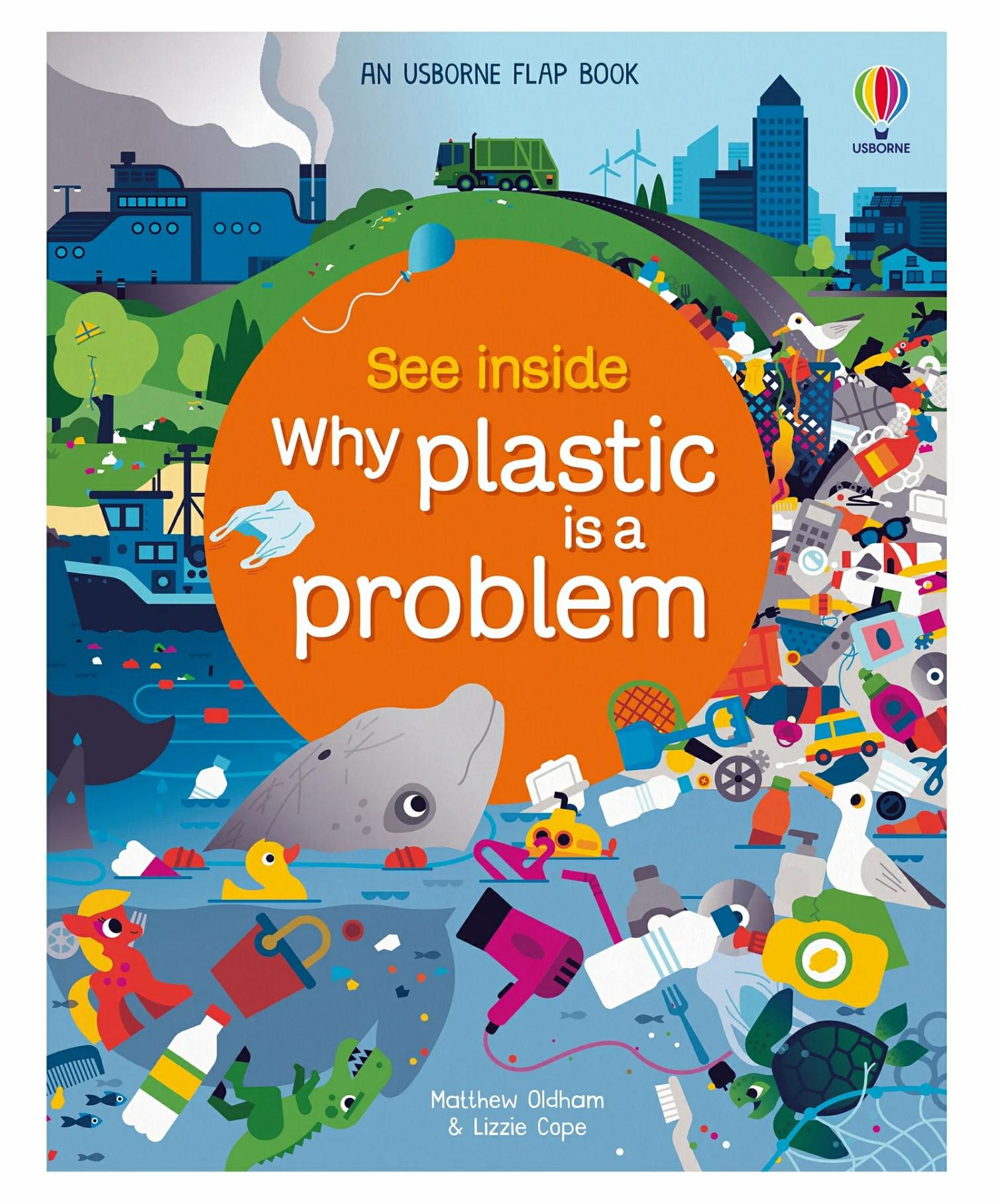 Usborne See Inside Why Plastic Is A Problem Flap Book – English  |   Read & Learn Read & Learn Read & Learn