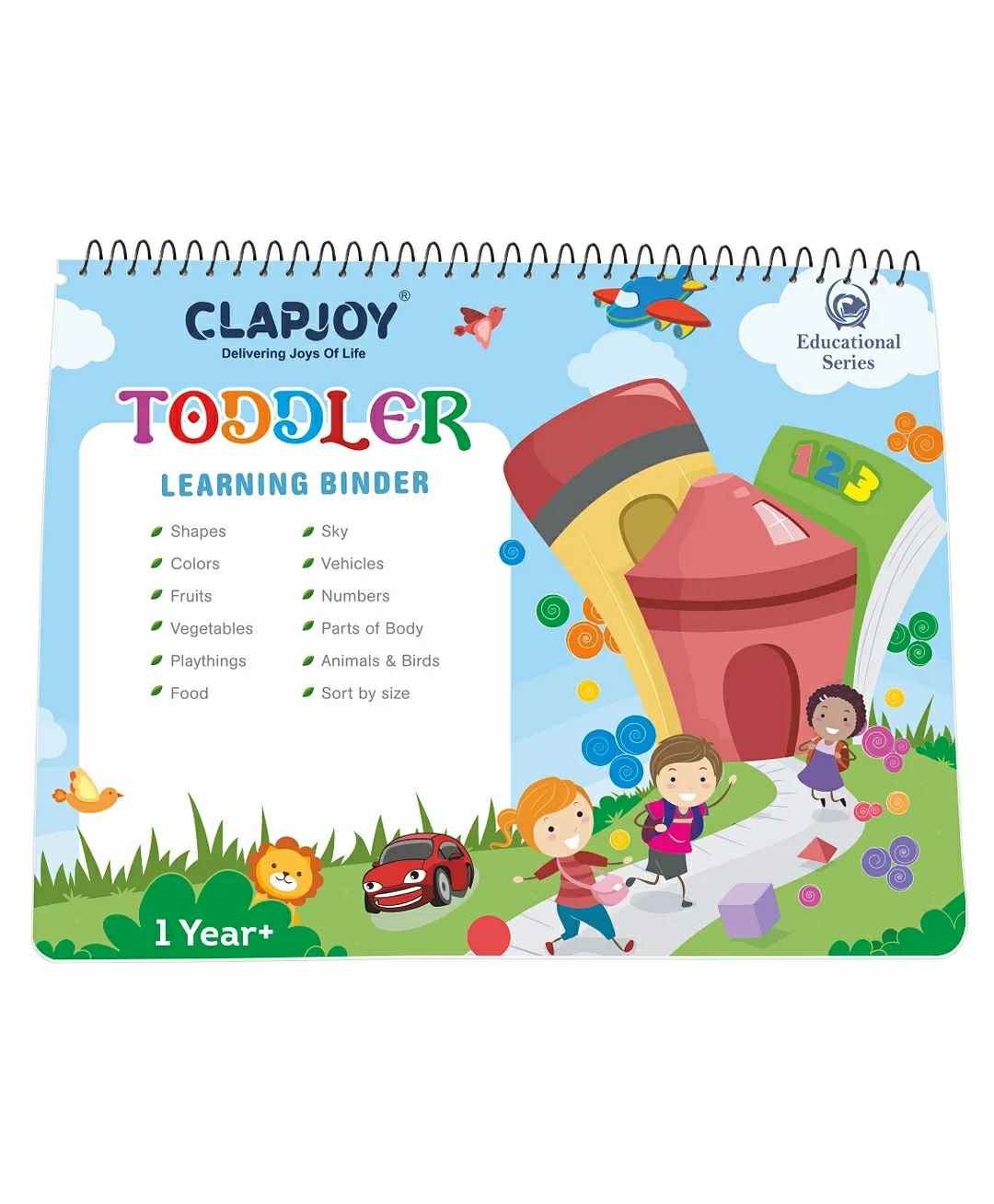 Velcro Book Level 1 Preschool Busy Book – English  |   Board Books Board Books Board Books