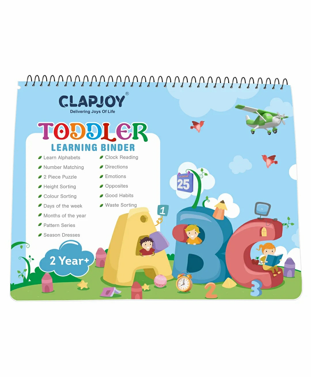 Velcro Book Level 2 Preschool Busy Book – English  |   Board Books Board Books Board Books