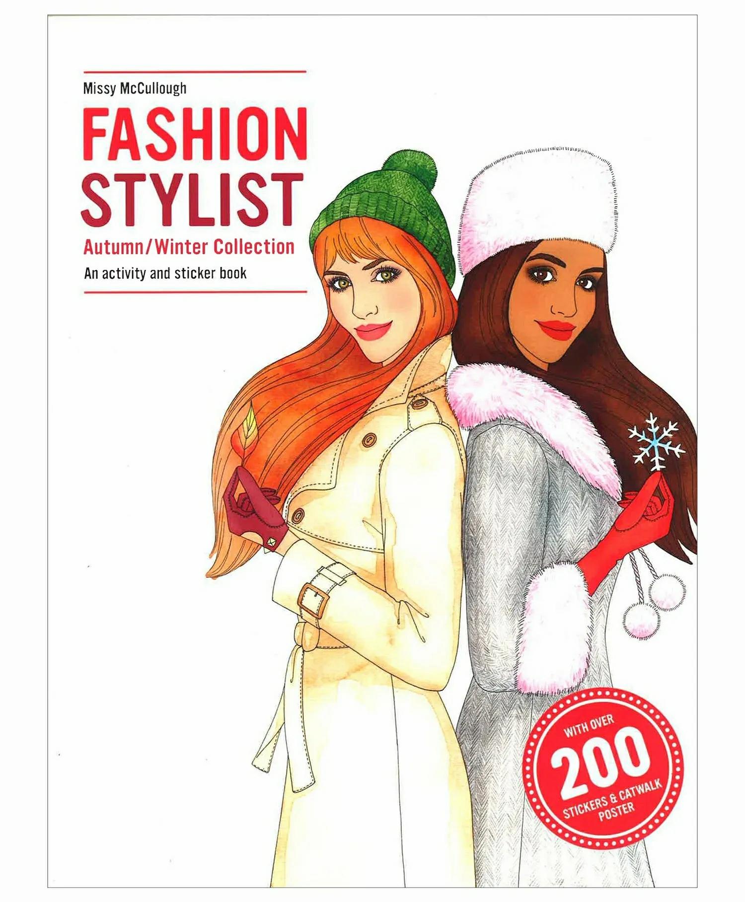 Winter Collection Fashion Stylish Activity Sticker Book – English  |   Sticker Books Sticker Books Sticker Books