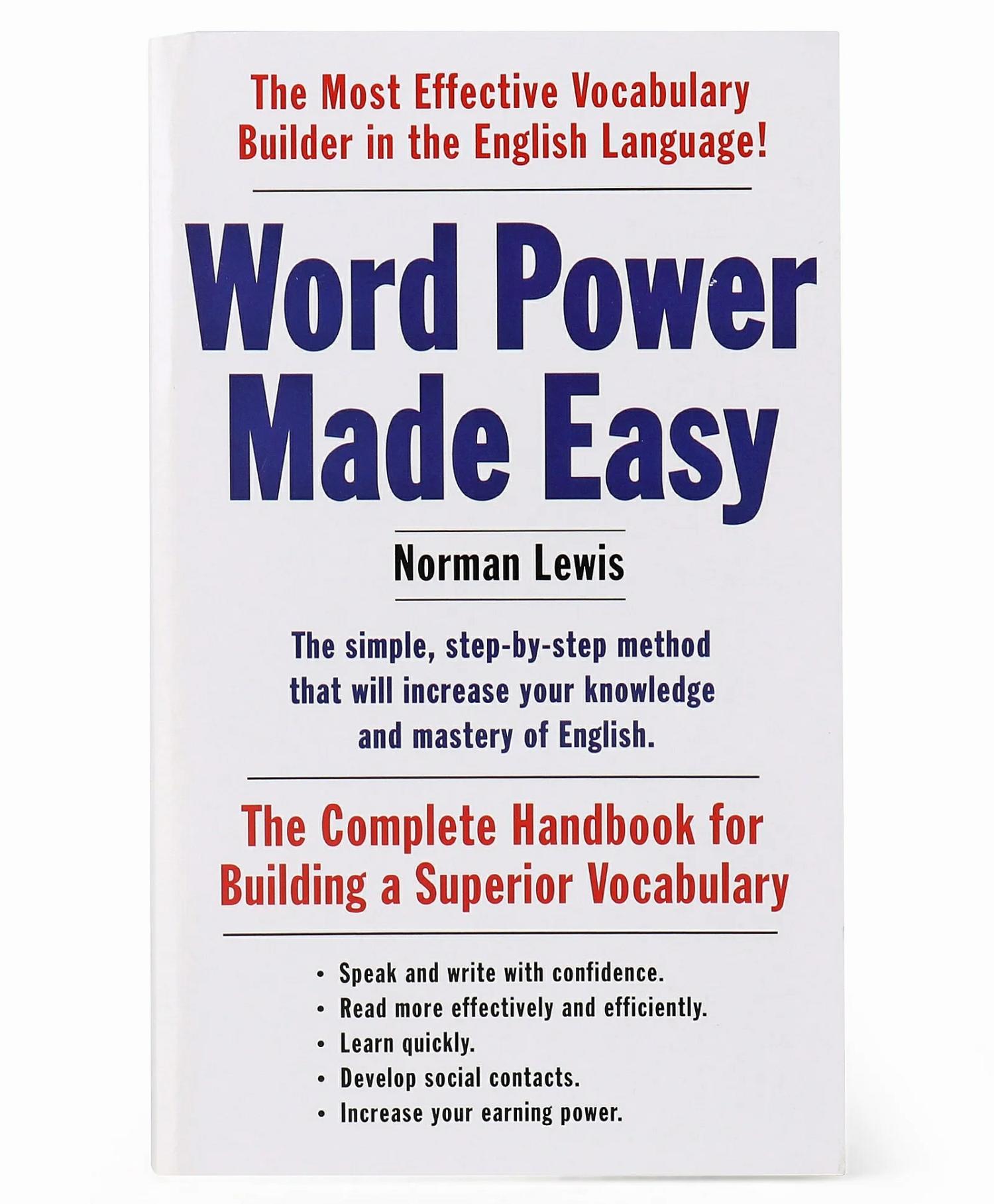 Word Power Made Easy By Norman Lewis – English  |   Read & Learn Read & Learn Read & Learn