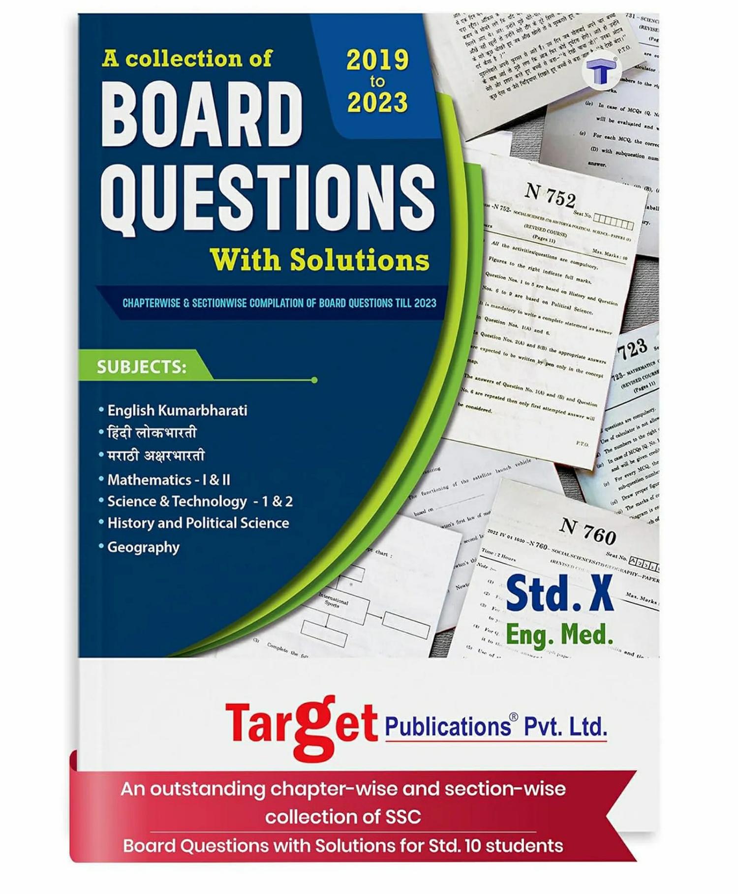 X Board Questions With Solutions (Em) – English  |   Academic Books Academic Books Academic Books