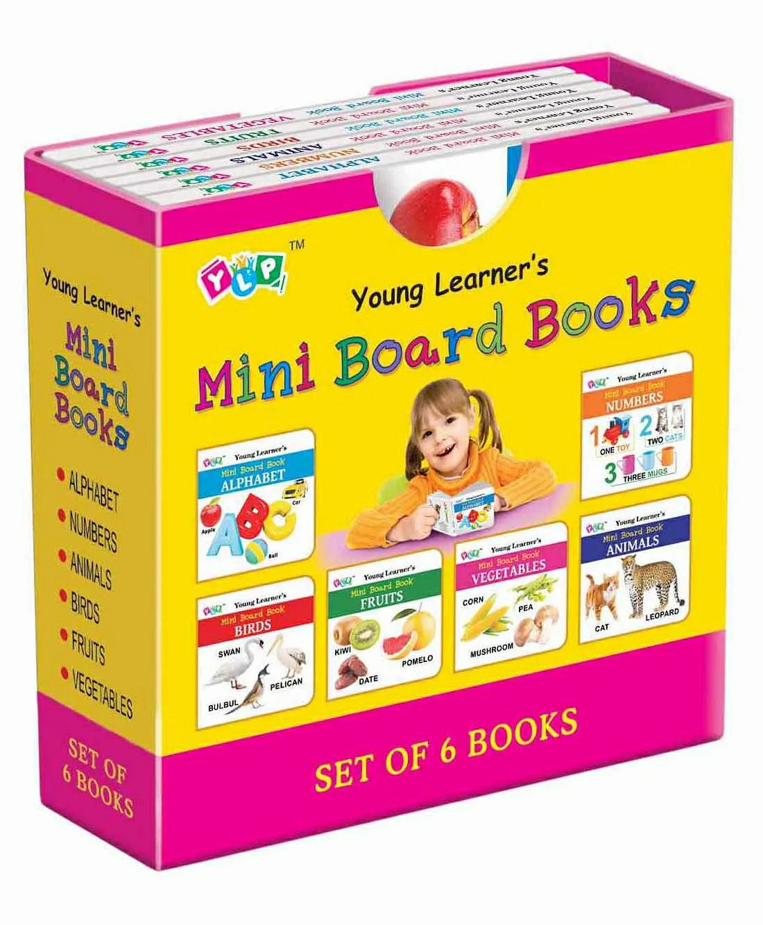 Young Learner’S Publication Mini Board Books Set Of 6 – English  |   Board Books Board Books Board Books