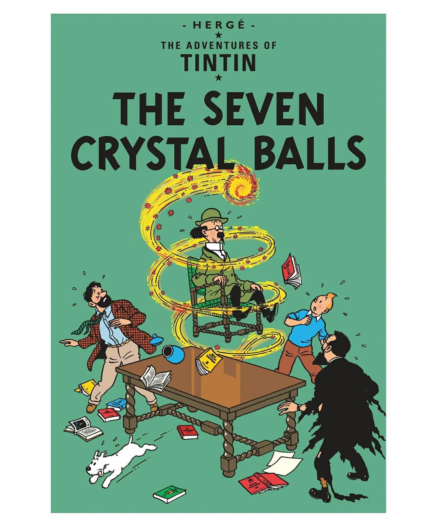 The Adventures Of Tintin The Seven Crystal Balls Comic Book By Herge – English  |   Comics & Graphic Books Comics & Graphic Books Comics & Graphic Books