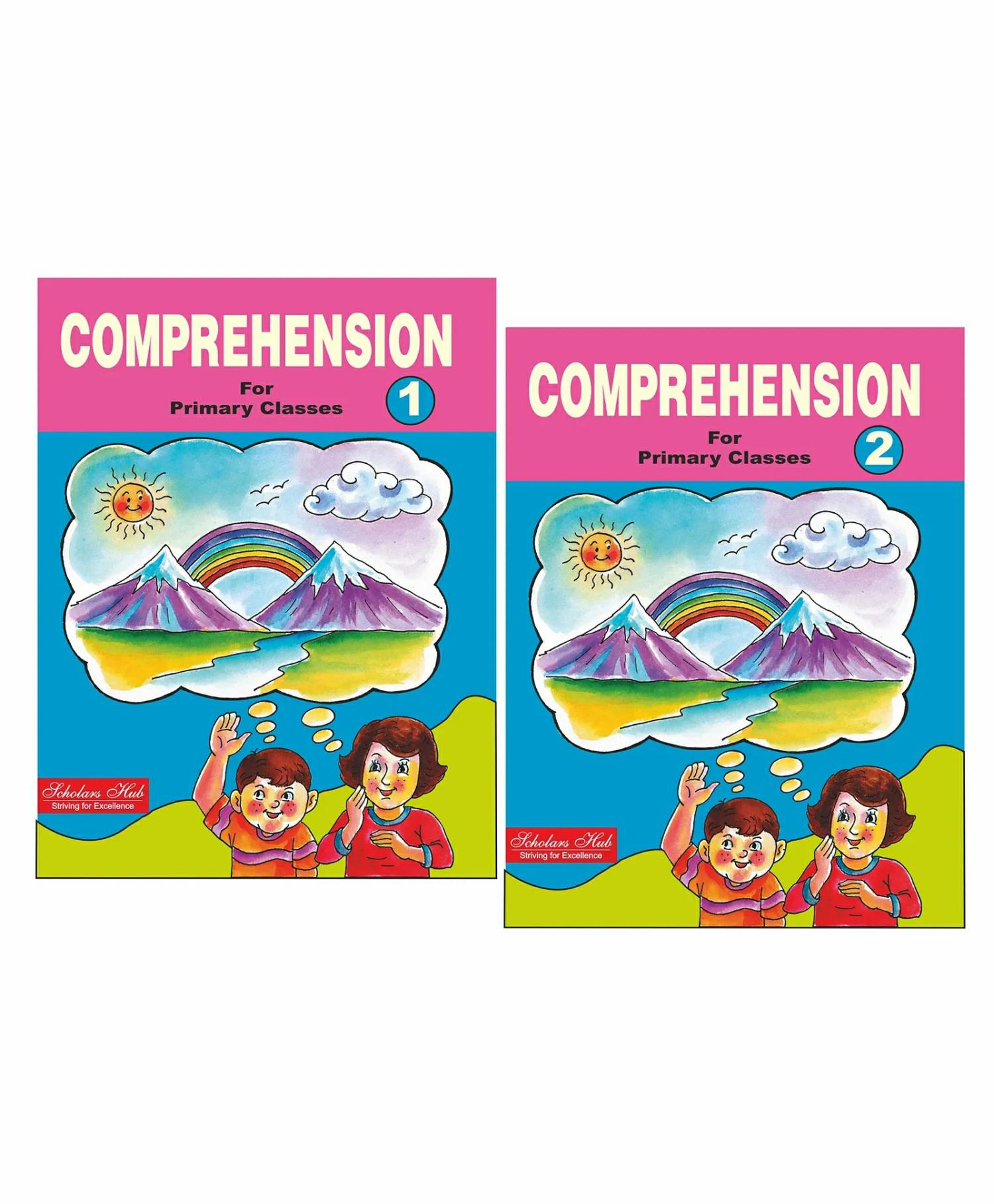 Comprehension Part 1 And 2 Reading Book Pack Of 2 – English  |   Academic Books Academic Books Academic Books