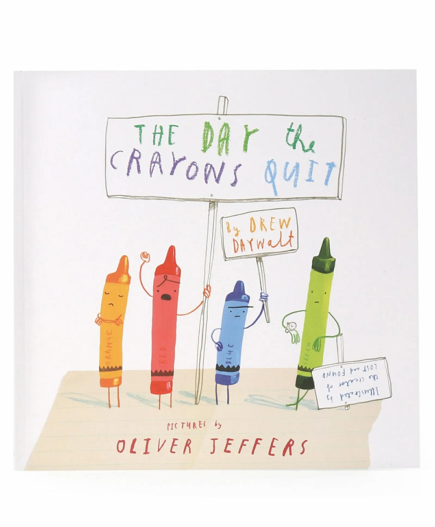 The Day The Crayons Quit Story Book By Drew Daywalt & Oliver Jeffers- English  |   Picture Books Picture Books Picture Books