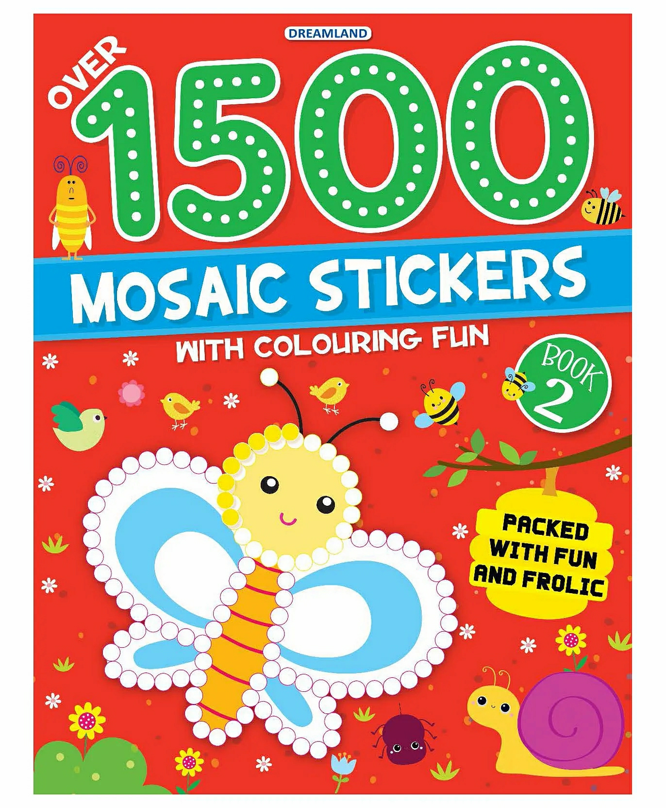 15 Mosaic Stickers Book 2 With Colouring Fun Sticker Book – English  |   Crafts, Hobbies & Activity Books Crafts, Hobbies & Activity Books Crafts