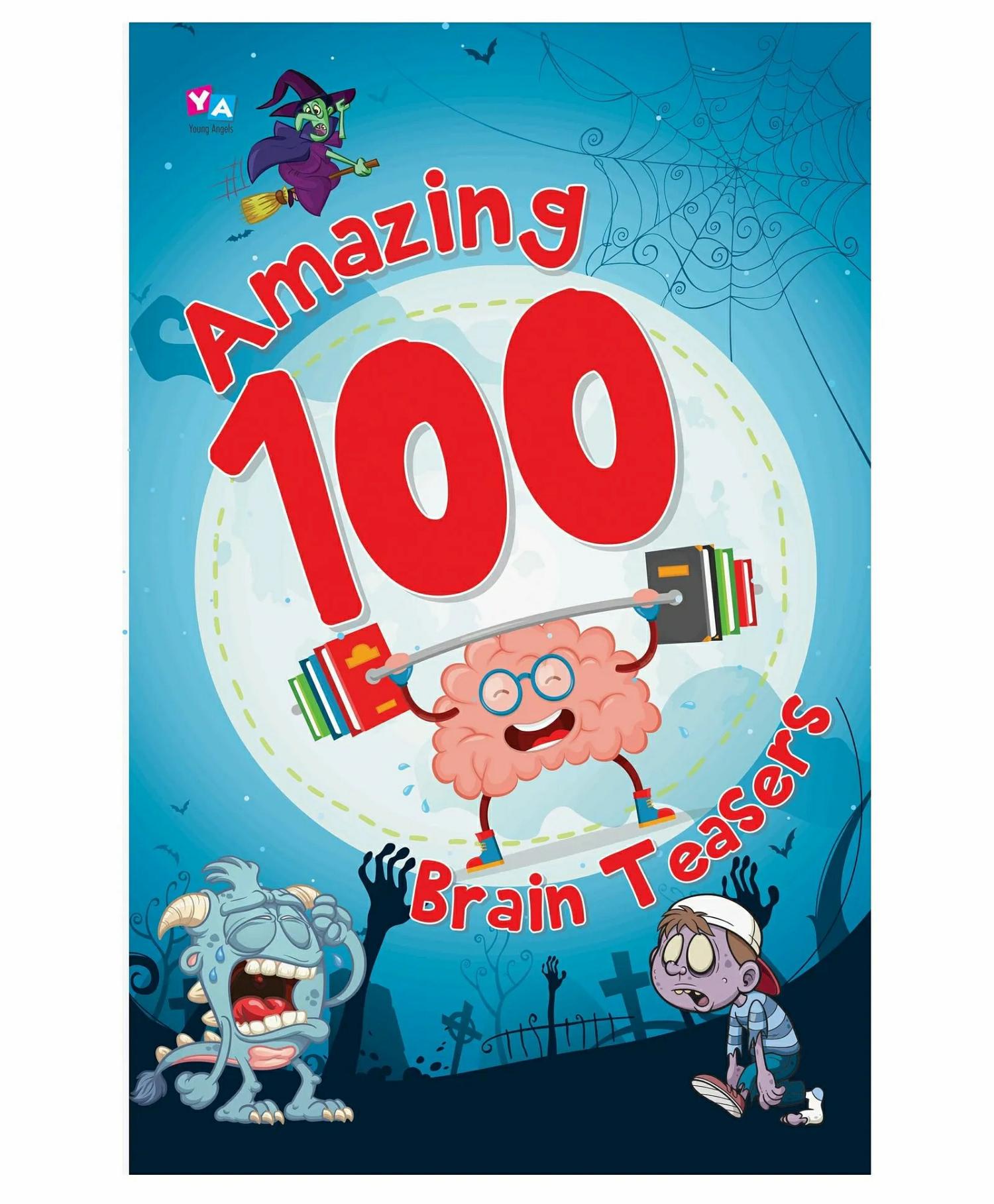 Amazing 100 Brain Teasers Jumbo Book – English  |   Crafts, Hobbies & Activity Books Crafts, Hobbies & Activity Books Crafts