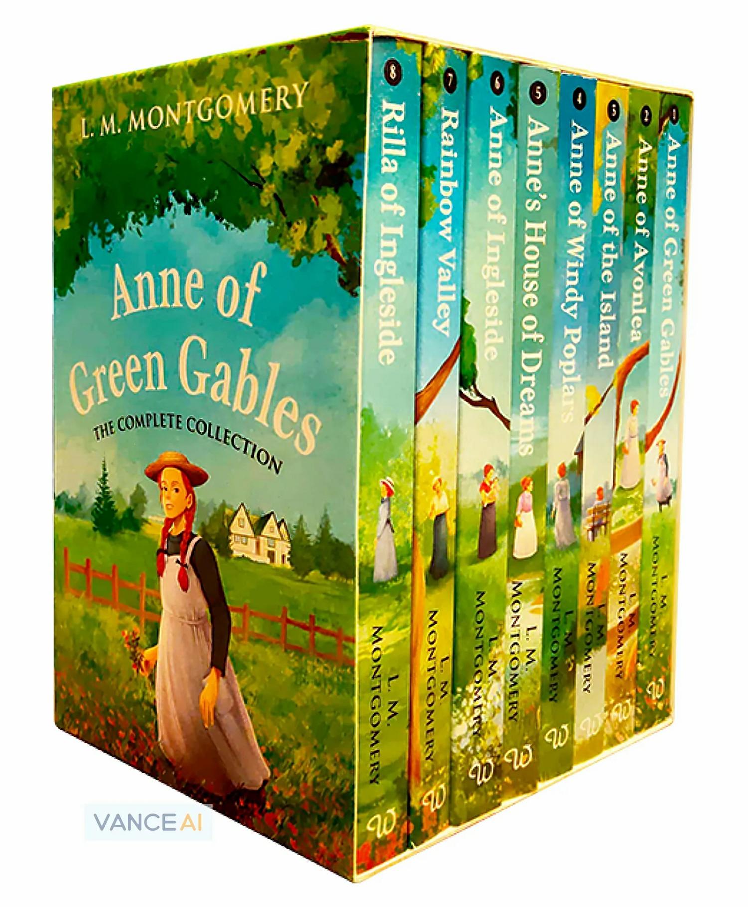 Anne Of Green Gables The Complete Collection Set Of 8 Books – English  |   Picture Books Picture Books Picture Books