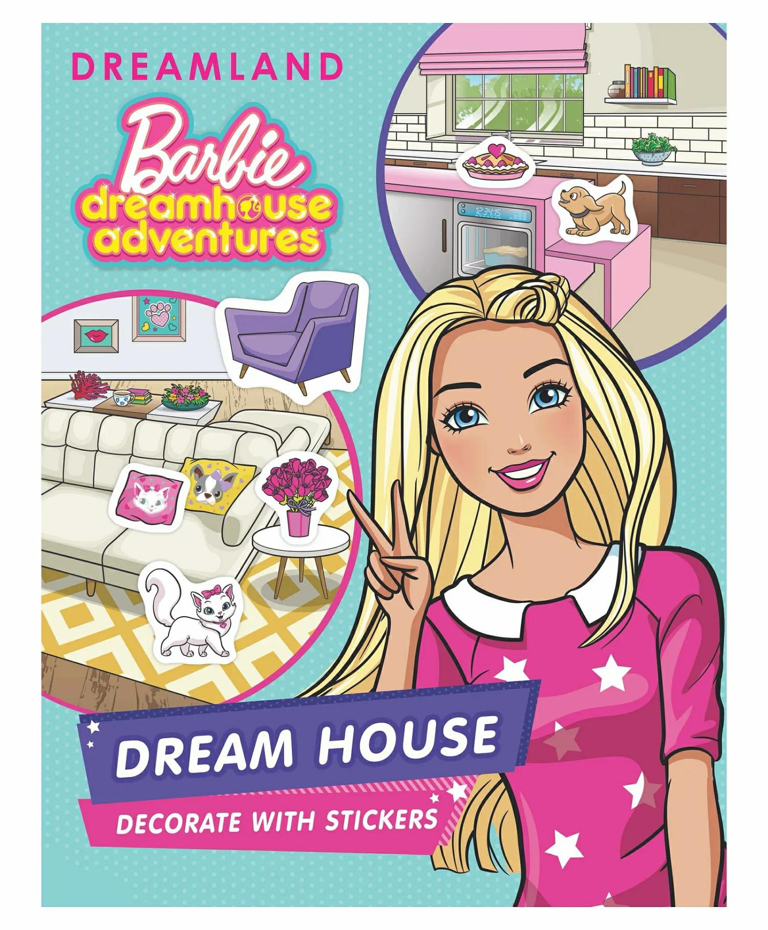 Barbie Dreamhouse Adventures Dream House Decorate With Stickers – English  |   Crafts, Hobbies & Activity Books Crafts, Hobbies & Activity Books Crafts