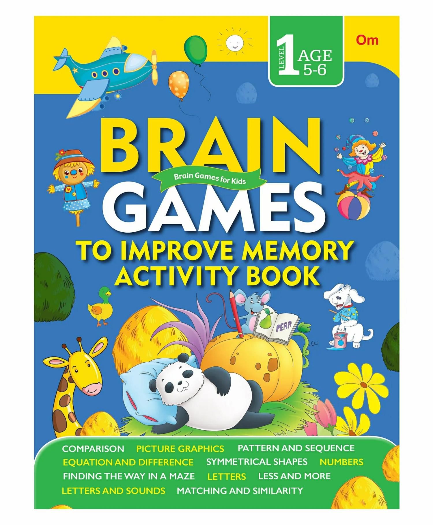 Brain Games Level 1 Activity Book 2 – English  |   Crafts, Hobbies & Activity Books Crafts, Hobbies & Activity Books Crafts