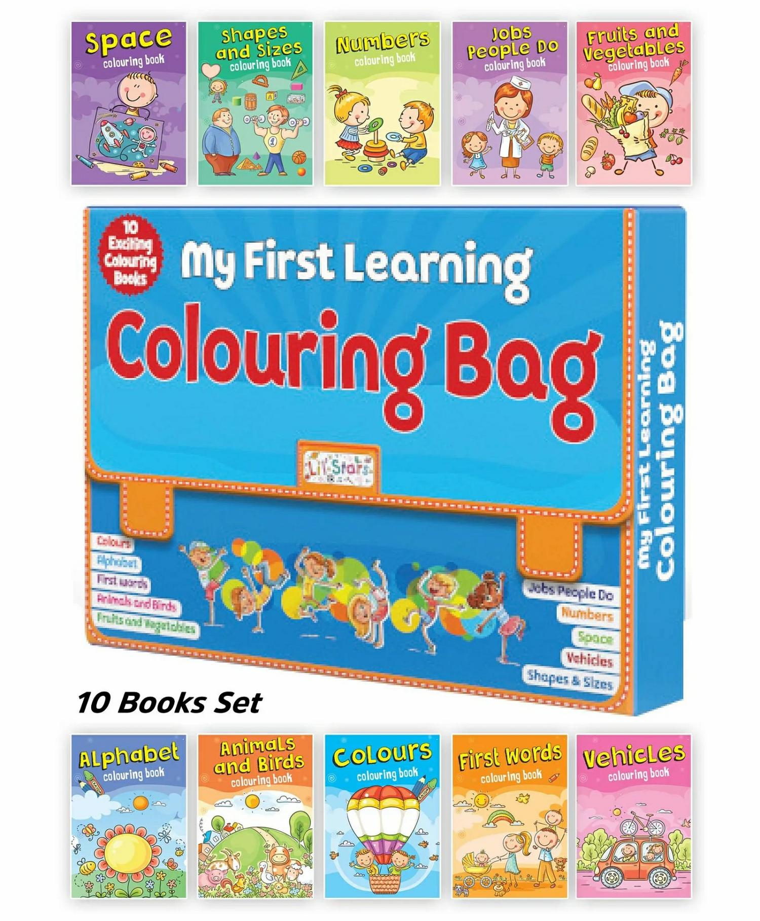 My First Learning Colouring Books – English  |   Drawing & Coloring Book Drawing & Coloring Book Drawing & Coloring Book